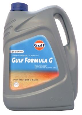 Gulf Formula G 5w40, 5л